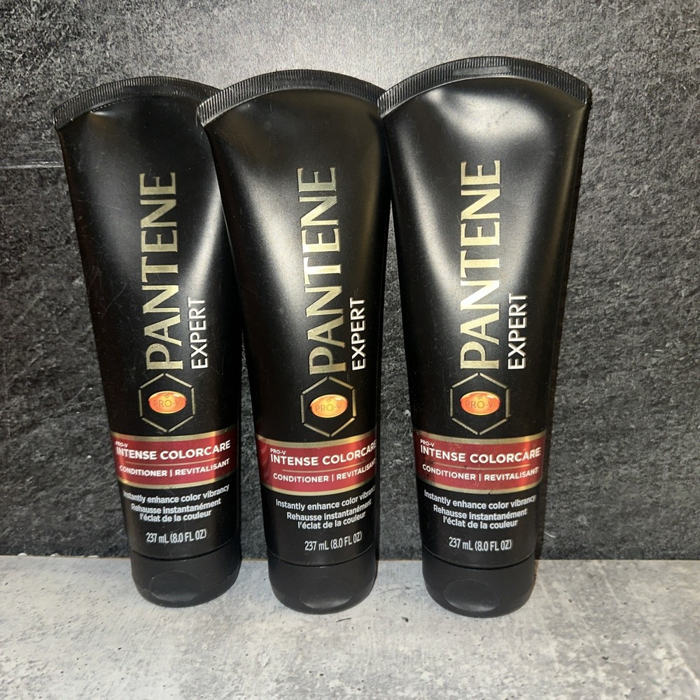 3 Lot Pantene Expert Intense Color Care Conditioner